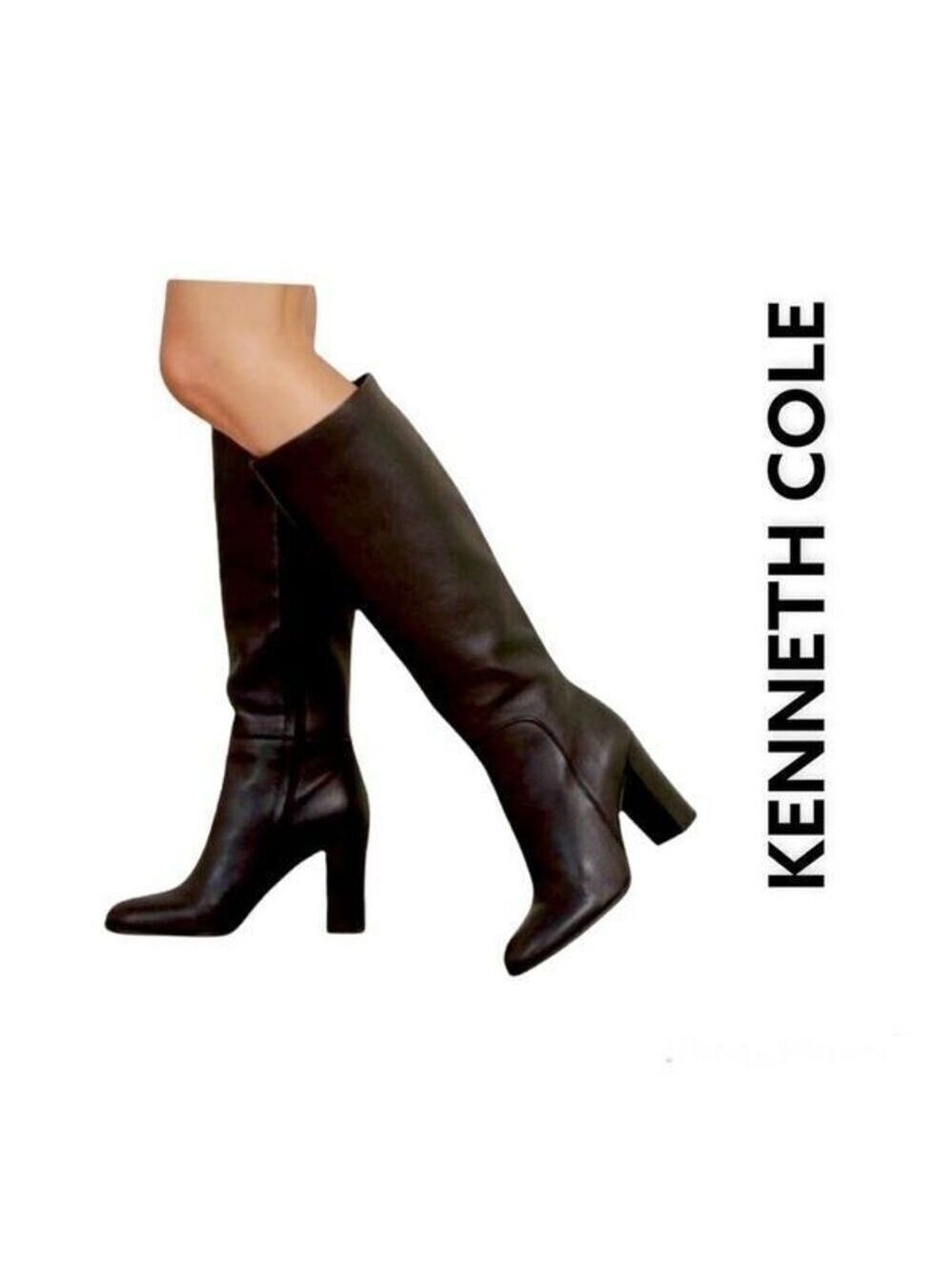 Kennet Cole leather riding boots size 8.5